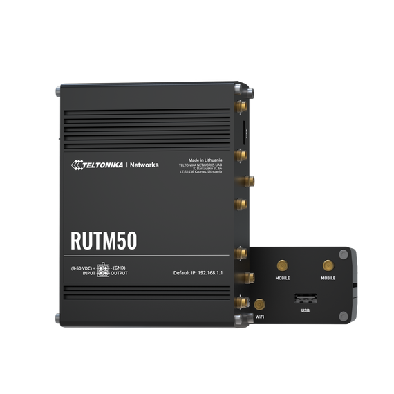 Teltonika RUTM50 - 5G router, w/CAT19 LTE